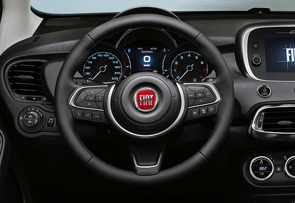 SOFT-TOUCH STEERING WHEEL 