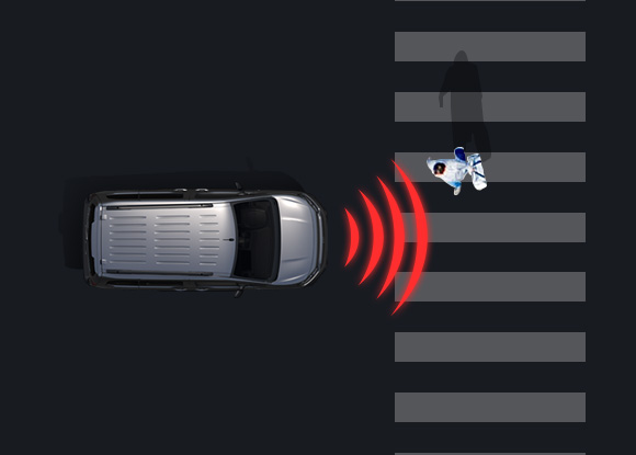 FORWARD COLLISION WARNING + ACTIVE SAFETY BRAKE