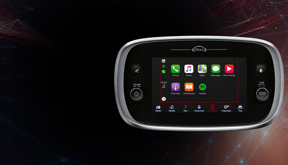 Fiat 500X Urban Look tecnologia infotainment