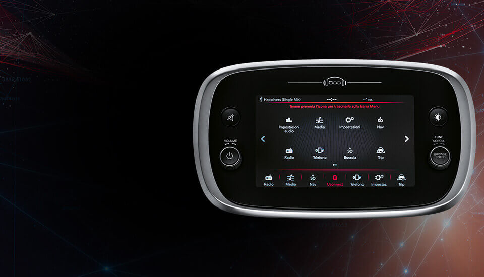 Uconnect live Fiat 500X Urban Look