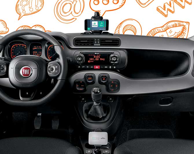 Panda Waze - Interior